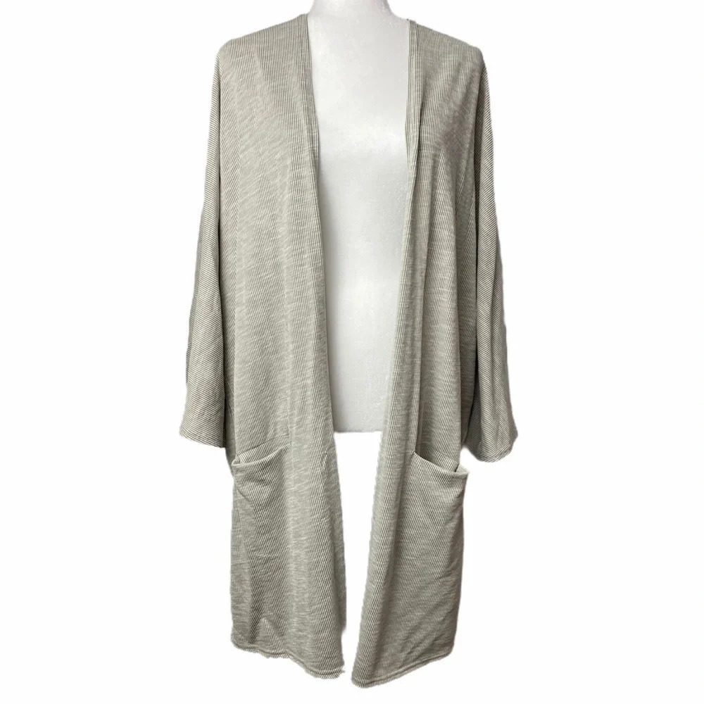 NWT Donni Sandwash Open Cardigan OS Plus Size